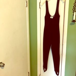 Vintage Tank top Spandex Catsuit Jumpsuit
